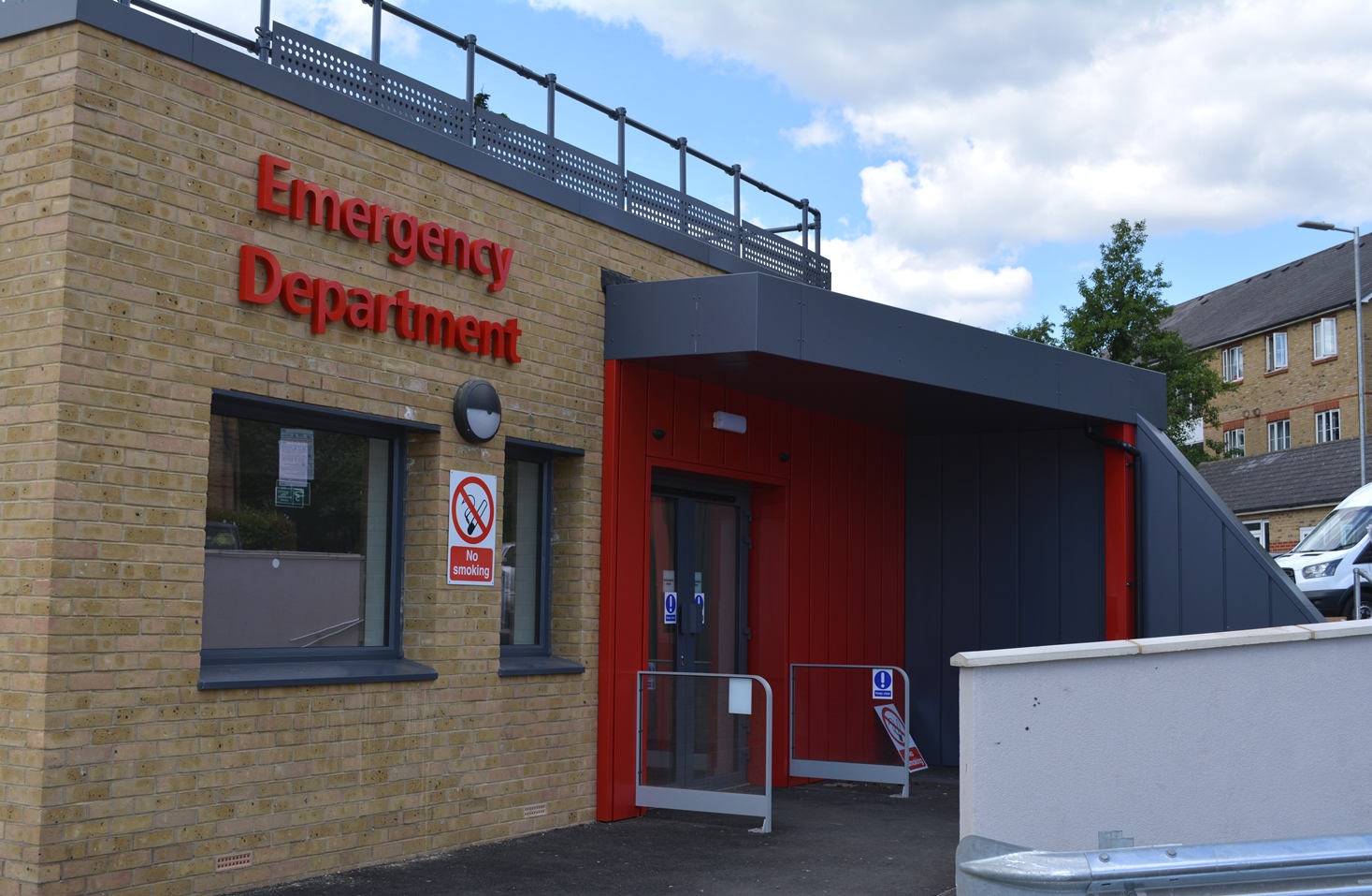 Kingston A&E entrance