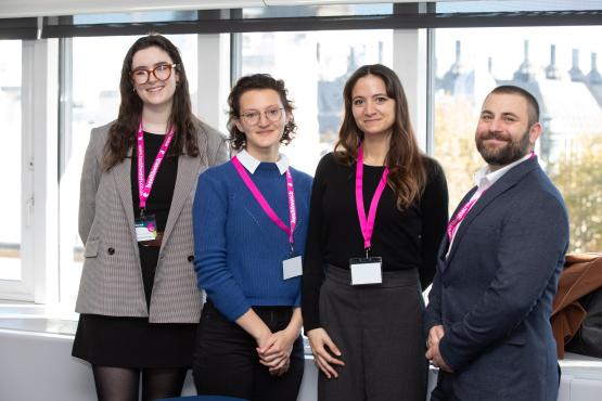The Healthwatch team, 4 smiling staff members