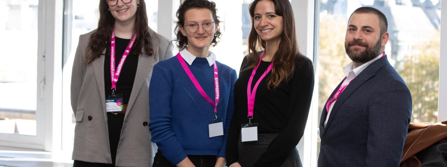 Healthwatch team smiling