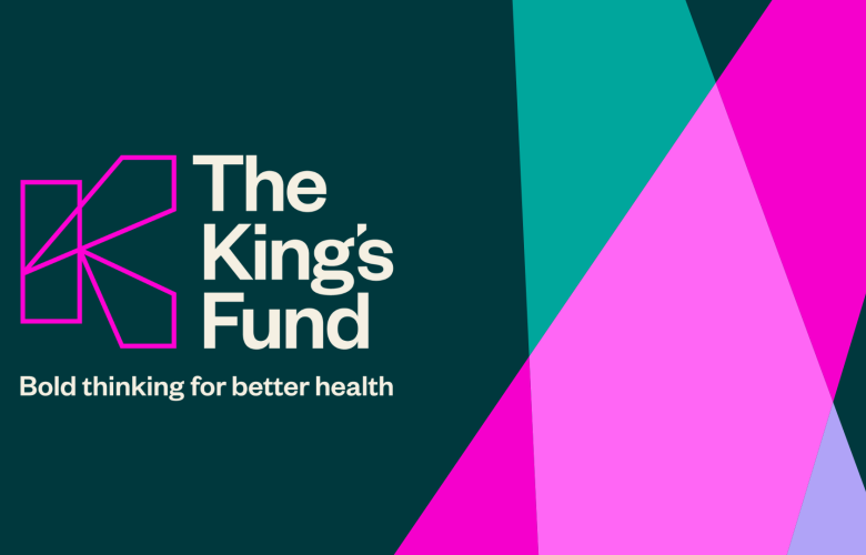 Kink's Fund logo. Reading "Bold thinking for better health"