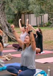 Yoga class 