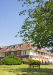 frontage of hampton care home